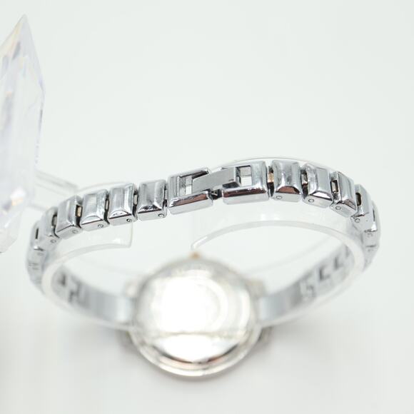 Ladies Anne Klein Watch Two Tone 33mm MOP Dial Silver Tone Bracelet New Battery - Picture 12 of 15